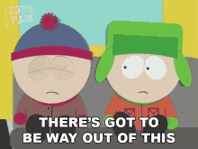 Theres Got To Be Way Out Of This Kyle Broflovski GIF - Theres Got To Be Way Out Of This Kyle Broflovski Stan Marsh GIFs