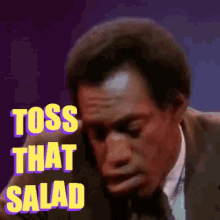 Bill Cosby Prison GIF - Bill Cosby Prison Toss That Salad GIFs
