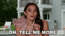 Oh Tell Me More Summer House GIF - Oh Tell Me More Summer House Im Listening GIFs