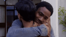 Troy Barnes Troy Hugging Abed GIF - Troy Barnes Troy Hugging Abed Troy And Abed GIFs