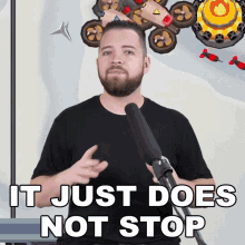 It Just Does Not Stop Bricky GIF - It Just Does Not Stop Bricky It Never Ends GIFs