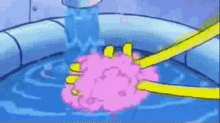 Spongebob Washing Hands GIF - Spongebob Washing Hands Wash Hands GIFs