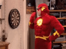 The Flas Costume GIF - The Flas Costume Cosplay GIFs