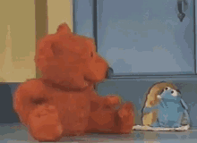 Tutter Bear In The Big Blue House GIF - Tutter Bear In The Big Blue House GIFs