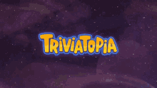 triviatopia logo intro introduction title
