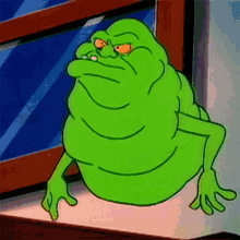 Tongue Out Slimer GIF - Tongue Out Slimer Ghostbusters GIFs