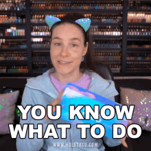 You Know What To Do Cristine Raquel Rotenberg GIF - You Know What To Do Cristine Raquel Rotenberg Simply Nailogical GIFs