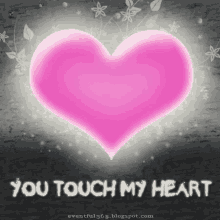 You Touch My Heart Tocas GIF - You Touch My Heart Tocas Corazon GIFs