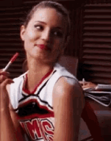 Glee Cheerleader GIF - Glee Cheerleader Dianna Agron GIFs