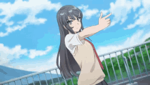 Anime Mai Sakurajima GIF - Anime Mai Sakurajima Rascal Does Not Dream Of Bunny Girl Senpai GIFs