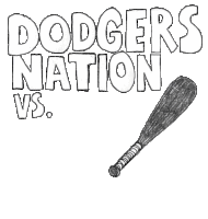 Dodgers Nation Vs Hate Los Angeles Sticker - Dodgers Nation Vs Hate Dodgers Nation Los Angeles Stickers