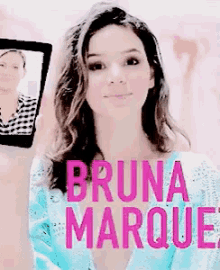 Bruna Marquezine Interview GIF - Bruna Marquezine Smiling Tablet GIFs