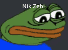 Sadge Nik Zebi GIF - Sadge Nik Zebi Pepe GIFs