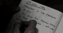 1984 GIF - Freedom Freedom Is The Freedom To Say GIFs