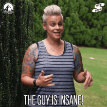 The Guy Is Insane Hes Crazy GIF - The Guy Is Insane Hes Crazy Hes Insane GIFs