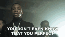 You Dont Even Know That You Perfect Julius Dubose GIF - You Dont Even Know That You Perfect Julius Dubose A Boogie Wit Da Hoodie GIFs