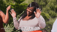 Hey Hey Alexia Appiah GIF - Hey Hey Alexia Appiah Lizzos Watch Out For The Big Grrrls GIFs