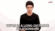 Were In A Long Distance Relationship Asher Angel GIF - Were In A Long Distance Relationship Asher Angel Ldr GIFs