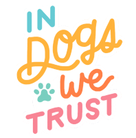 Indogswetrust Dogtrust Sticker - Indogswetrust Dogtrust Stickers