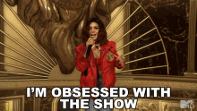 Im Obsessed With The Show Vanessa Hudgens GIF - Im Obsessed With The Show Vanessa Hudgens Mtv Movie And Tv Awards GIFs