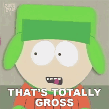 Thats Totally Gross Kyle Broflovski GIF - Thats Totally Gross Kyle Broflovski South Park GIFs