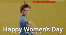 Happy Womens Day Strong GIF - Happy Womens Day Strong Sister GIFs