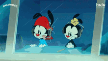 blown away dot warner wakko warner animaniacs overwhelming