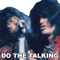 Do The Talking Aerosmith Sticker - Do The Talking Aerosmith Let The Music Do The Talking Song Stickers
