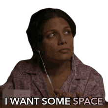 i want space raffo sort of i need space give me space