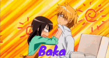 Anime Boy Baka Cute GIF - Anime Boy Baka Baka Anime GIFs