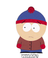What Stan Marsh Sticker - What Stan Marsh South Park Stickers