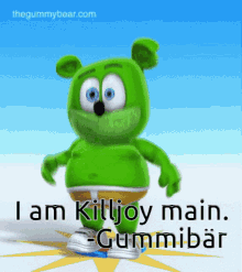 Gummy Bear Killjoy GIF - Gummy Bear Killjoy Tunanika GIFs