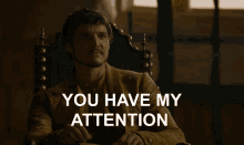 pedro pascal oberyn martell otterpaka game of thrones attention