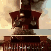Caseys Seal Of Quality Train GIF - Caseys Seal Of Quality Train Locomotive GIFs