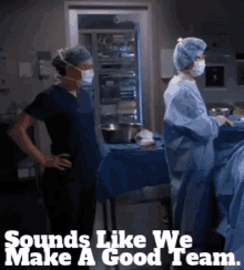 Greys Anatomy Amelia Shepherd GIF - Greys Anatomy Amelia Shepherd Sounds Like We Make A Good Team GIFs