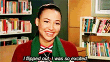 Glee Santana Lopez GIF - Glee Santana Lopez I Flipped Out GIFs