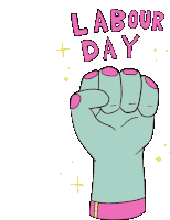 Labour Day Happy Labour Day Sticker - Labour Day Happy Labour Day Labour Stickers