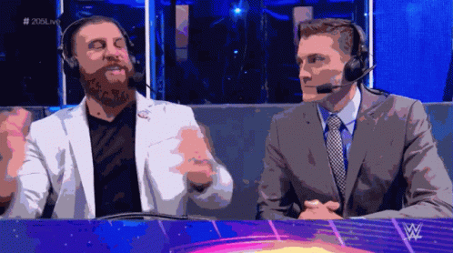 Vic Joseph Drew Gulak GIF - Vic Joseph Drew Gulak Commentary GIFs