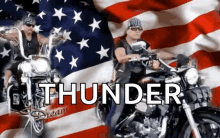 American Flag Harley Davidson GIF - American Flag Harley Davidson Thunder GIFs