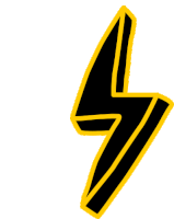 Lightning Power Sticker - Lightning Light Power Stickers