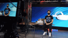 Sitting In Front Of A Camera Smoothie GIF - Sitting In Front Of A Camera Smoothie Counter Logic Gaming GIFs