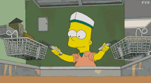 The Simpsons Bart Simpson GIF - The Simpsons Bart Simpson French Fries GIFs