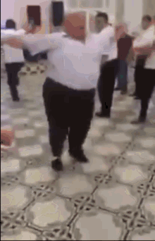 Happy Feet Dance GIF - Happy Feet Dance Fat Guy GIFs