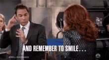 Remember To Smile Not Like The Clown From It GIF - Remember To Smile Not Like The Clown From It Smile Natural GIFs