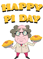 Pi Day 314 Sticker - Pi Day 314 Apple Pi Stickers