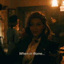 Rome GIF - When In Rome Rome Drinking GIFs