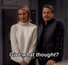 Give What Thought? GIF - Give What Thought Last Man Standing Wait What GIFs