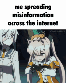 We Do A Little Trolling Misinformation GIF - We Do A Little Trolling Misinformation Toji No Miko GIFs
