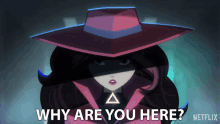 Why Are You Here Gina Rodriguez GIF - Why Are You Here Gina Rodriguez Carmen Sandiego GIFs