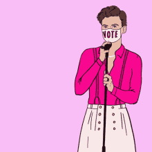 Voting With Kindness Harry GIF - Voting With Kindness Kindness Voting GIFs